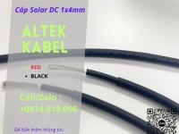 Dây cáp solar DC 1x4mm² 1500V – Altek Kabel