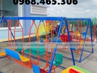 Xích đu trẻ em, thang leo trẻ em ngoài trời