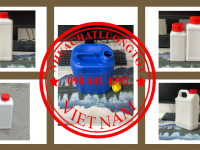 Can nhựa 0,5 lít đựng hóa chất, can 1 lít đựng dung môi, can nhựa 2 lít tròn, can nhựa 5 lít vòi ấn 