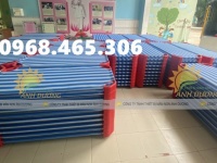 Giường ngủ mầm non, giường lưới mầm non giá rẻ