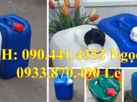 Can 10L đựng dung môi, can nhựa 20l đựng vi sinh, can 25 lít đựng axit, can 30L đựng hương liệu