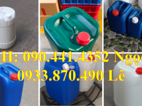 Can 10L đựng dung môi, can nhựa 20l đựng vi sinh, can 25 lít đựng axit, can 30L đựng hương liệu