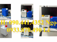 Gía can nhựa 5 lít vàng, can nhựa 2 lít trắng, can tròn 1 lít vòi ấn, can 500ml dẹp 