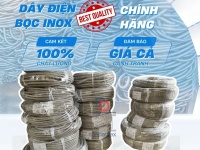 Dây điện luồn cáp chống nhiễu/ Lưới inox bảo vệ dây điện/ Dây điện đan lưới chống nhiễu