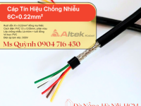 Cáp tín hiệu chống nhiễu 6x0.22 altek kabel hà nội, đà nẵng, sài gòn