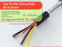 Cáp tín hiệu chống nhiễu 6x0.22 altek kabel hà nội, đà nẵng, sài gòn