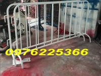 Cung cấp hàng rào sắt di động, rào chắn barie, hàng rào chắn đường giá rẻ