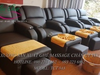 Ghế massage chân tựa nâng hạ giá rẻ tại sóc sơn, hà nội