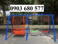 Xích đu ngoài trời dành cho trẻ em mầm non