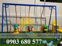 Xích đu ngoài trời dành cho trẻ em mầm non