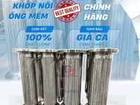 Khớp nối mềm inox 304, Khớp nối inox chống rung, Khớp nối mềm công nghiệp