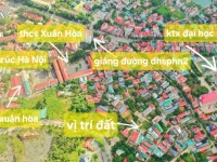 ĐẤT CHÍNH CHỦ - Vị Trí Đẹp tại trung tâm phường Xuân Hòa - Cạnh Đại học sư phạm Hà Nội 2