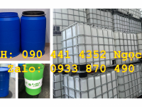 Thùng phuy sắt đựng hóa chất bền bỉ, chống cháy, bền màu