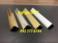 Nẹp trang trí T8 T20 nhôm inox nẹp góc V20 V25 Inox nhôm