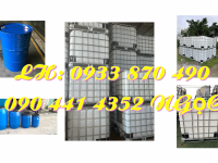 Bán thùng phi sắt đựng nhớt, vỏ thùng phi sắt 220 lít đựng hóa chất công nghiệp