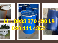 Công ty bán thùng phuy sắt 220 lít nắp kín, thùng phi sắt ủ phân 