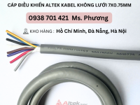 Cáp điều khiển Altek Kabel không lưới 7x0.75mm Đà Nẵng, Hà Nội, Hồ Chí Minh