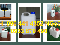 SX can nhựa 5 lít Trà Ôn, can 1 lít đựng hóa chất, can 2 lít đựng chất lỏng có sinh khí