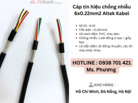 Cáp tín hiệu chống nhiễu 6x0.22mm Altek Kabel Đà Nẵng, Hà Nội, Hồ Chí Minh