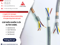 Cáp điều khiển Altek Kabel 3 lõi giá xưởng tại Hà Nội, Đà Nẵng