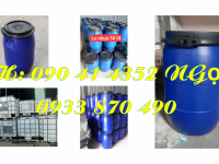 Vỏ thùng phuy 220L đựng hải sản, thùng phuy nhựa 120L đựng thuốc trừ sâu