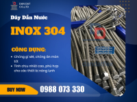 DÂY DẪN NƯỚC INOX 304 – Siêu bền, không rỉ sét!