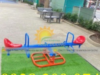 Bập bênh đòn đôi ngoài trời, bập bênh đôi mầm non