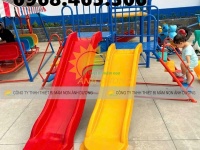 Cầu trượt trẻ em ngoài trời nhập khẩu giá rẻ