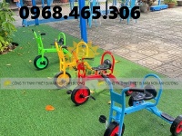 Xe đạp 3 bánh trẻ em siêu bền, xe đạp mầm non 3 bánh