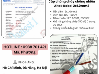 Cáp chống cháy chống nhiễu 2 lõi Altek Kabel Đà Nẵng, Hà Nội, Hồ Chí Minh
