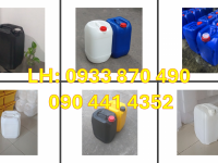 Thùng nhựa 20 lít đựng axit : HCL, H2S04, BaC03, CaC03… 
