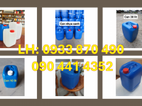 Thùng nhựa 20 lít đựng axit : HCL, H2S04, BaC03, CaC03… 