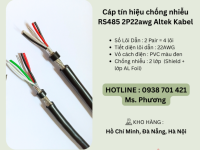 Cáp tín hiệu vặn xoắn RS485 2p22awg Altek Kabel Đà Nẵng, Hà Nội, Hồ Chí Minh