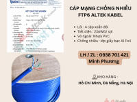 Cáp mạng chống nhiễu FTP5e, FTP6 Altek Kabel Đà Nẵng, Hà Nội, Hồ Chí Minh