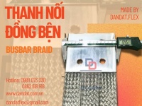 Khớp nối đồng mềm/ Dây đồng mềm/ Dây đồng bện tiếp địa thang máng cáp