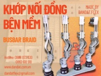 Khớp nối đồng mềm/ Dây đồng mềm/ Dây đồng bện tiếp địa thang máng cáp