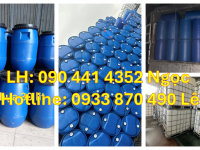 Lu nhựa 220L nắp kín, thùng phuy nhựa 120 lít HDPE, thùng phuy 60 lít đựng thức ăn giá cầm 