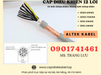 Cáp điều khiển 12x0.5/12x0.75/12x1.0/12x1.5 Altek Kabel