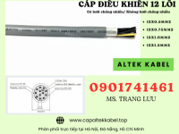 Cáp điều khiển 12x0.5/12x0.75/12x1.0/12x1.5 Altek Kabel