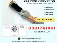 Cáp điều khiển 12x0.5/12x0.75/12x1.0/12x1.5 Altek Kabel