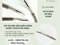 Cáp tín hiệu vặn xoắn chống nhiễu 1 Pair Altek Kabel Đà Nẵng, Hà Nội, Hồ Chí Minh