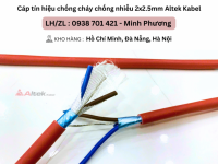 Cáp tín hiệu chống cháy chống nhiễu 2x2.5mm Altek Kabel Đà Nẵng, Hà Nội, Hồ Chí Minh