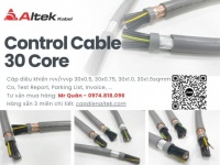 Cáp tín hiệu điều khiển 30 lõi – Altek Kabel