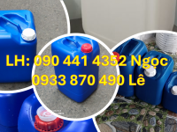 Thùng Nhựa 25 lít Đựng Hóa Chất Lỏng : nước rửa xe, chất tẩy nguyên liệu.