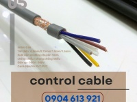 Cáp điện điều khiển tín hiệu 5x0.5/5x0.75/5x1.0/5x1.5 Altek Kabel