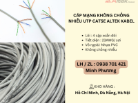 Cáp mạng không chống nhiễu UTP Cat5e Altek Kabel Đà Nẵng, Hà Nội, Quảng Trị