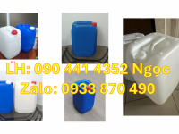 Can 10 lít đựng thuốc diệt sâu bọ, can nhựa 20L đựng hóa chất, thùng 25 lít đựng dung môi 
