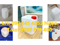 Can 10 lít đựng thuốc diệt sâu bọ, can nhựa 20L đựng hóa chất, thùng 25 lít đựng dung môi 