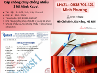Dây cáp chống cháy chống nhiễu 2 lõi Altek Kabel Đà Nẵng, Bình Dương, Hải Phòng