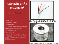 Cáp báo cháy 4x 0.22mm2 Altek Kabel Đà Nẵng, Sài Gòn, Hà Nội